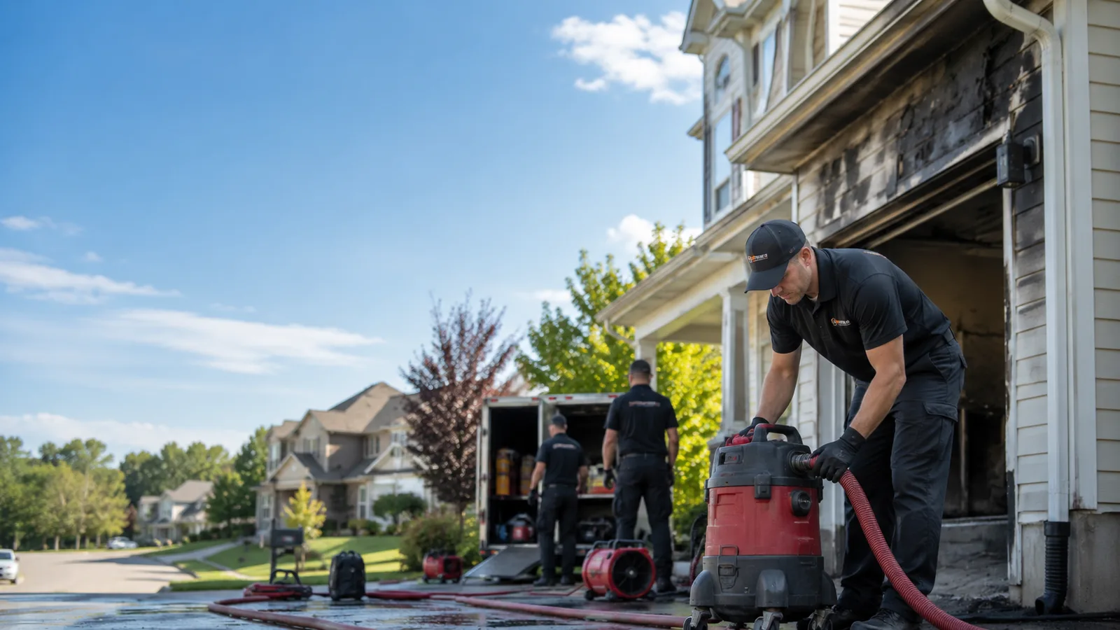 Fire And Smoke Damage Restoration in Mandan, ND near me